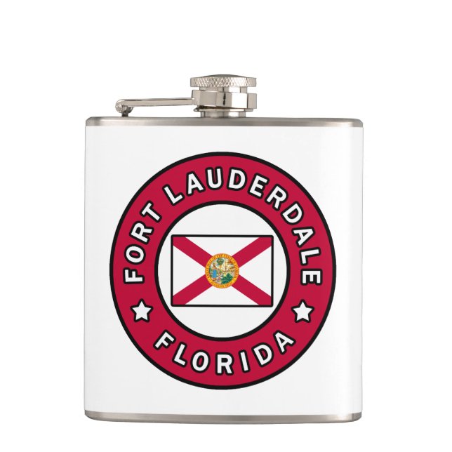 Fort Lauderdale Florida Flask (Front)