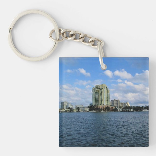 Fort Lauderdale, Florida Keychain (Front)