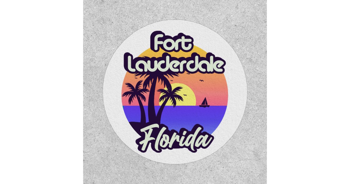 Fort Lauderdale Florida Patch | Zazzle