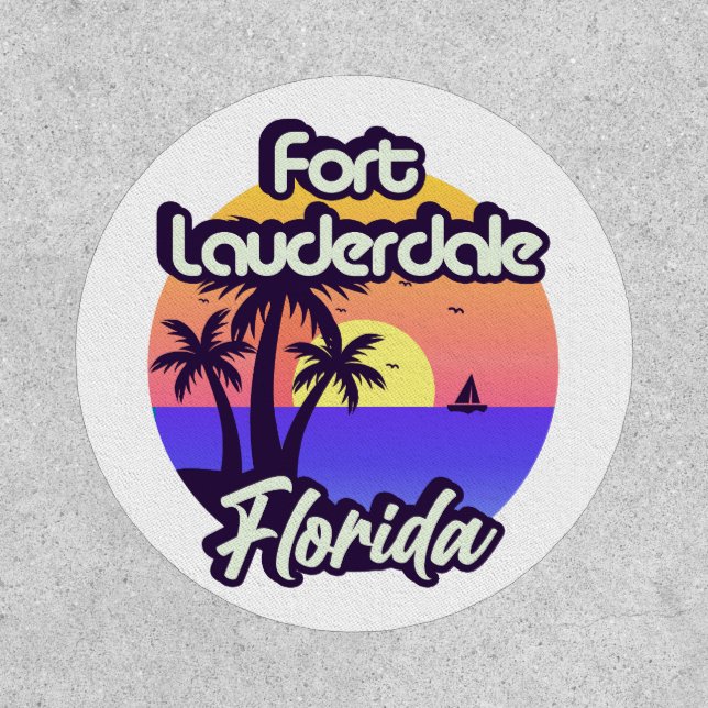 Fort Lauderdale Florida Patch (Front)