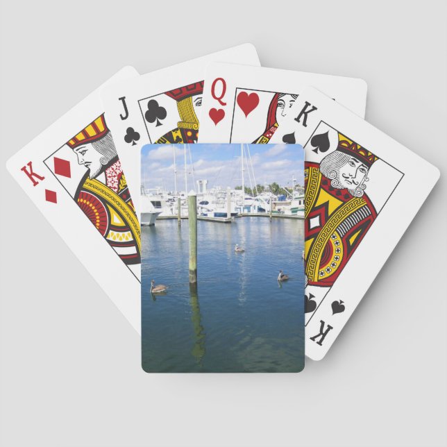 Fort Lauderdale, Florida Poker Cards (Back)