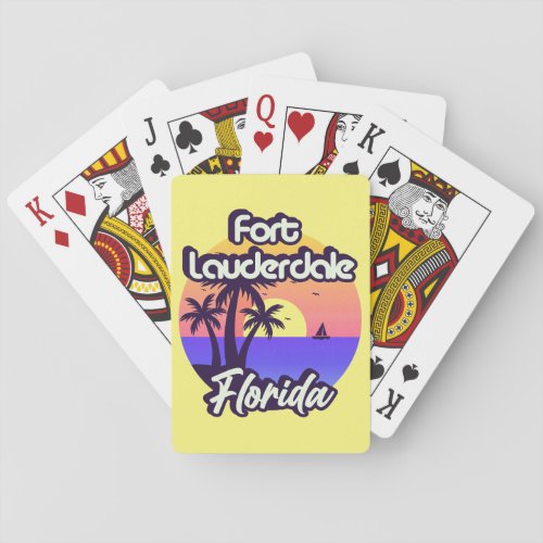 Fort Lauderdale Florida Poker Cards