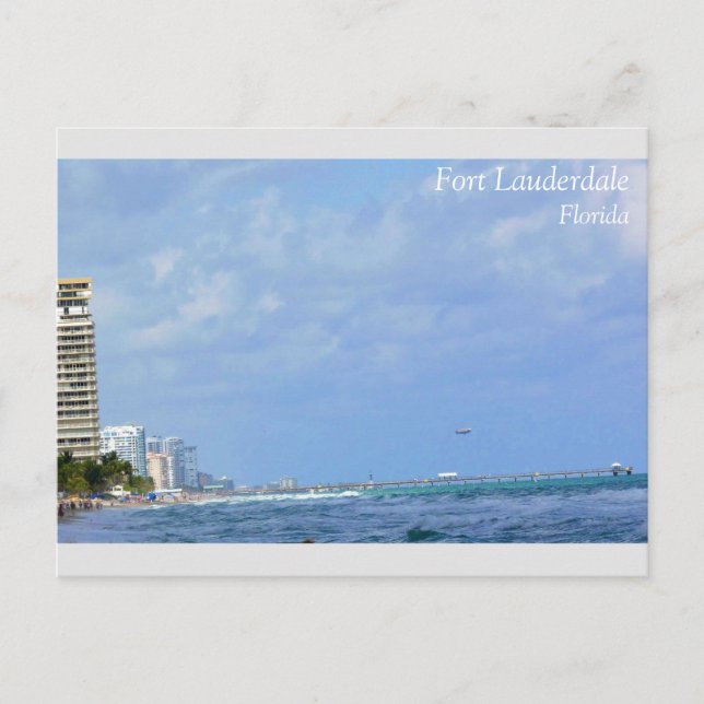 Fort Lauderdale, Florida Postcard (Front)