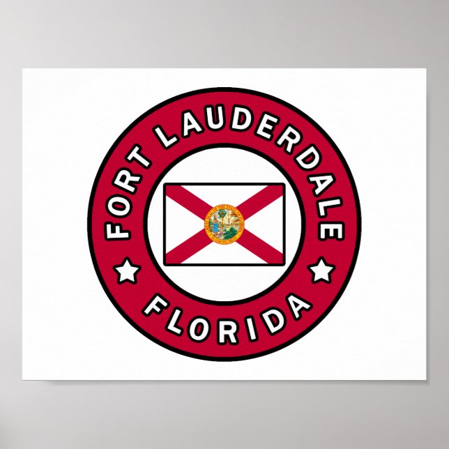 Fort Lauderdale Florida Poster (Front)