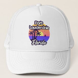 Fort Lauderdale Florida Trucker Hat