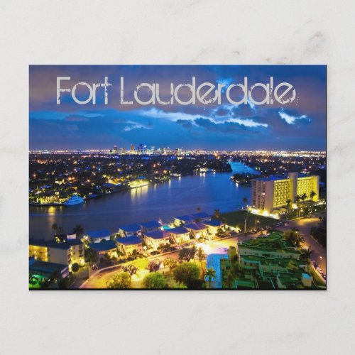 Fort Lauderdale Florida USA Postcard