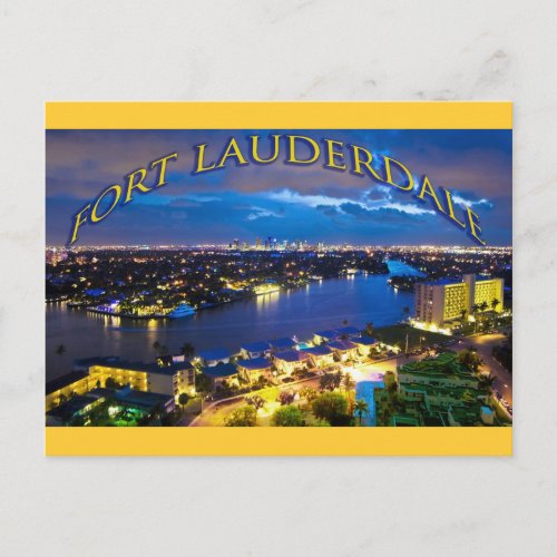 Fort Lauderdale Florida USA Postcard