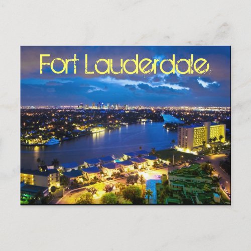 Fort Lauderdale Florida USA Postcard