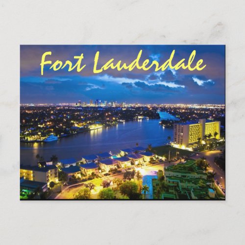 Fort Lauderdale Florida USA Postcard