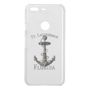 Fort Lauderdale Florida Vacation Nautical Anchor S Uncommon Google Pixel Case