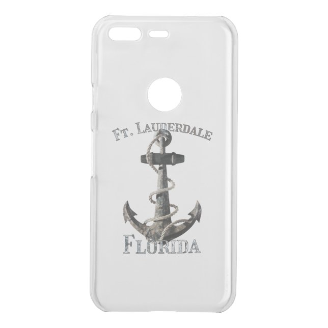 Fort Lauderdale Florida Vacation Nautical Anchor S Uncommon Google Pixel Case (Back)