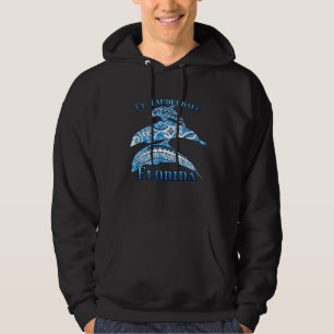 Fort Lauderdale Florida Vacation Tribal Dolphins Hoodie