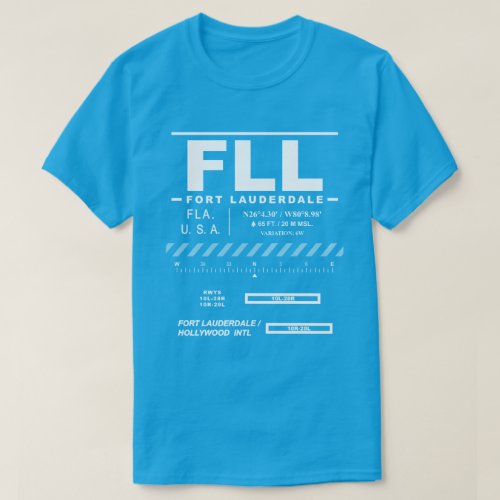 Fort Lauderdale_Hollywood Intl Airport Tee Shirt