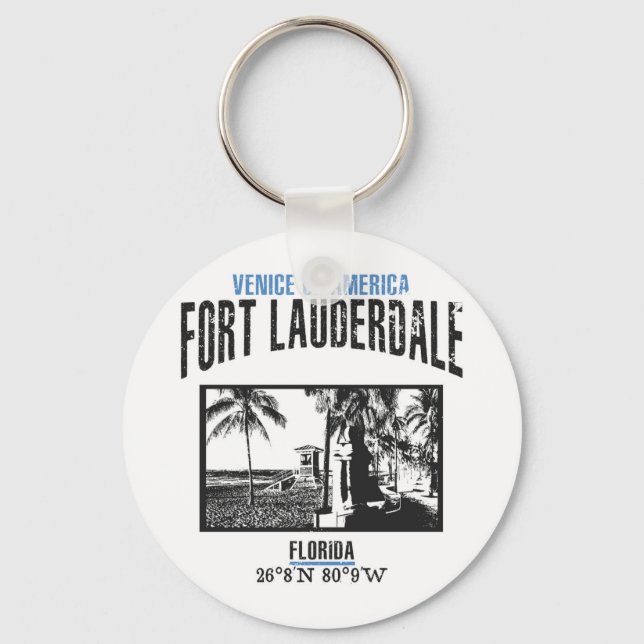 Fort Lauderdale Keychain (Front)