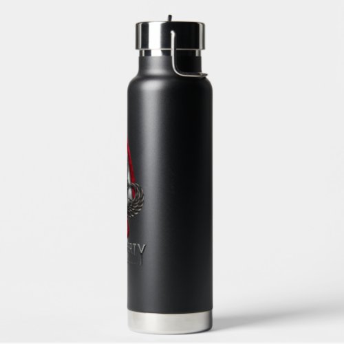 Fort Liberty Black 25 oz Vacuum Insulated Bottle
