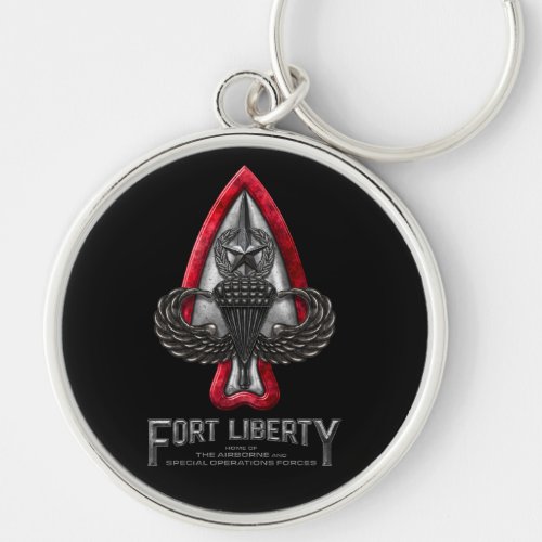 Fort Liberty Keychain