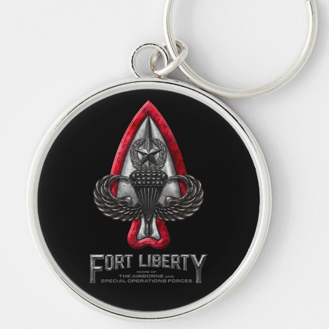 Fort Liberty Keychain (Front)