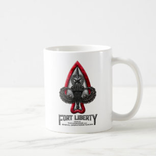 Fort Liberty White Coffee Mug