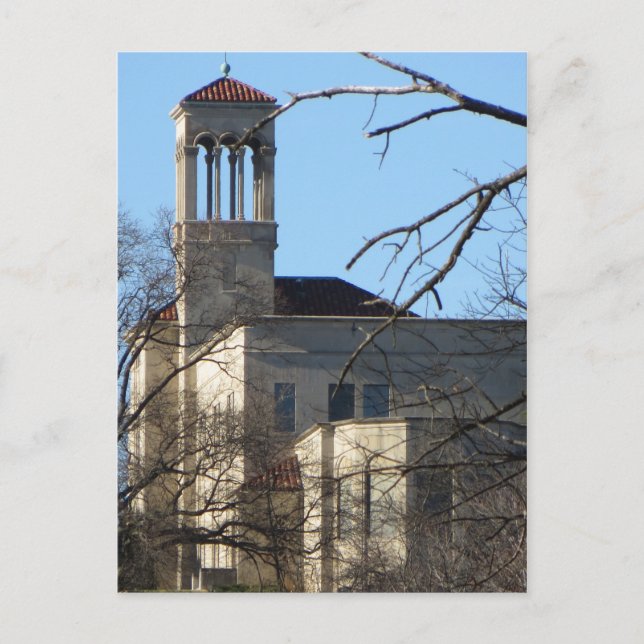 Fort Lincoln Mausoleum Postcard (Front)