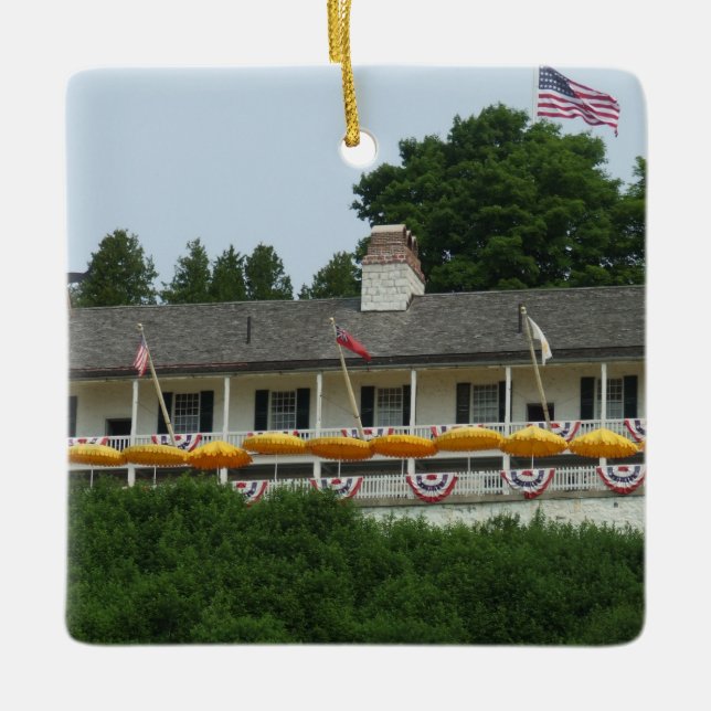 Fort Mackinac Ornament (Front)