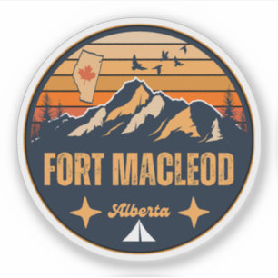 Fort Macleod, Alberta Sticker