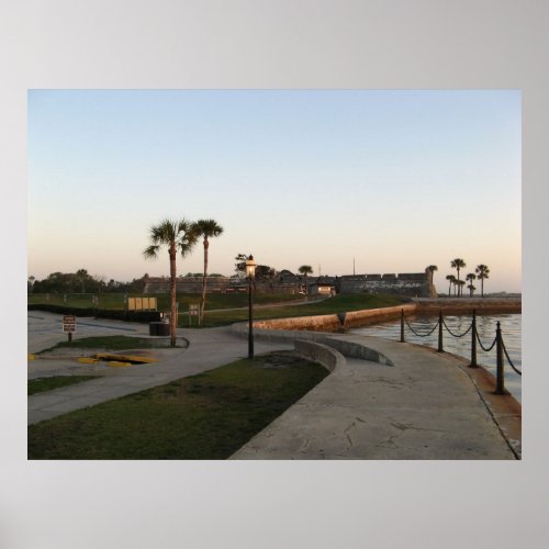 Fort Matanza in St Augustine Poster