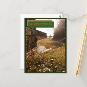 Fort McClary State Historic Site Maine Nature Postcard