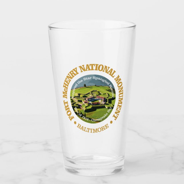 Fort McHenry (NM) Glass (Front)