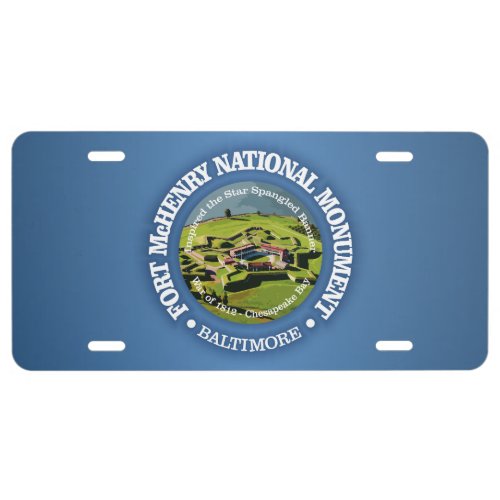 Fort McHenry NM License Plate