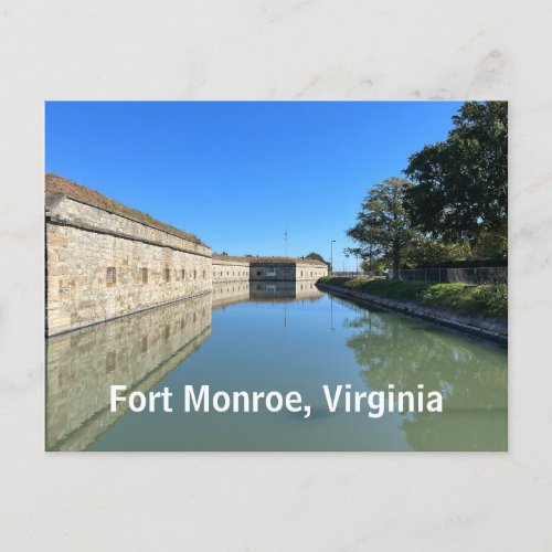 Fort Monroe Virginia Postcard