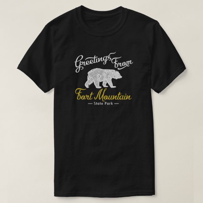 Fort Mountain State Park Bear T-Shirt
