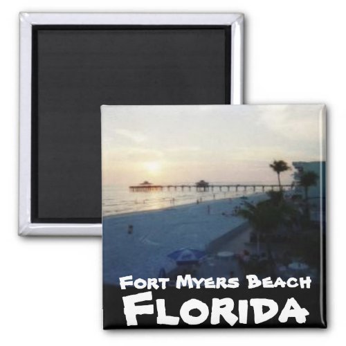 Fort Myers Beach Florida Magnet