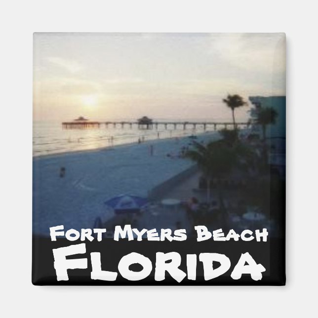 Fort Myers Beach, Florida Magnet (Front)