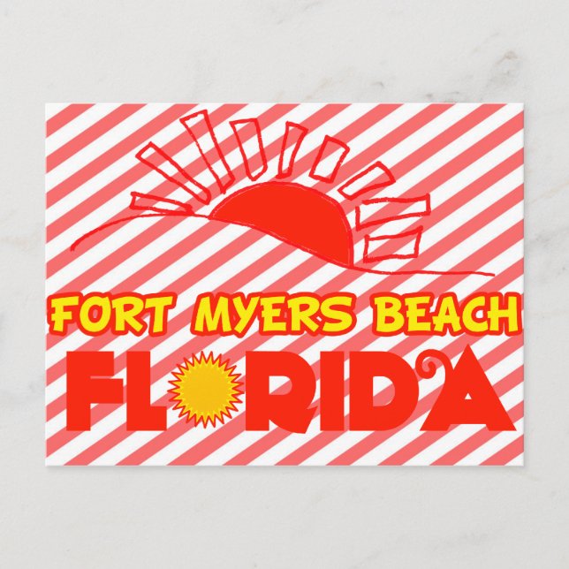 Fort Myers Beach, Florida Postcard (Front)