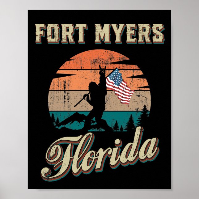 Fort Myers Florida Poster (Front)