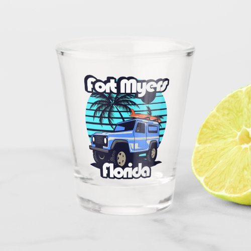 Fort Myers Florida Shot Glass