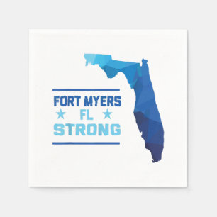 Fort Myers Florida Strong Napkins