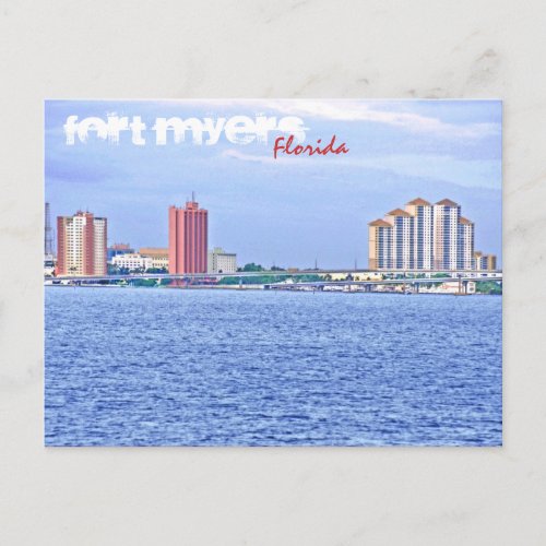 Fort Myers Florida USA Postcard