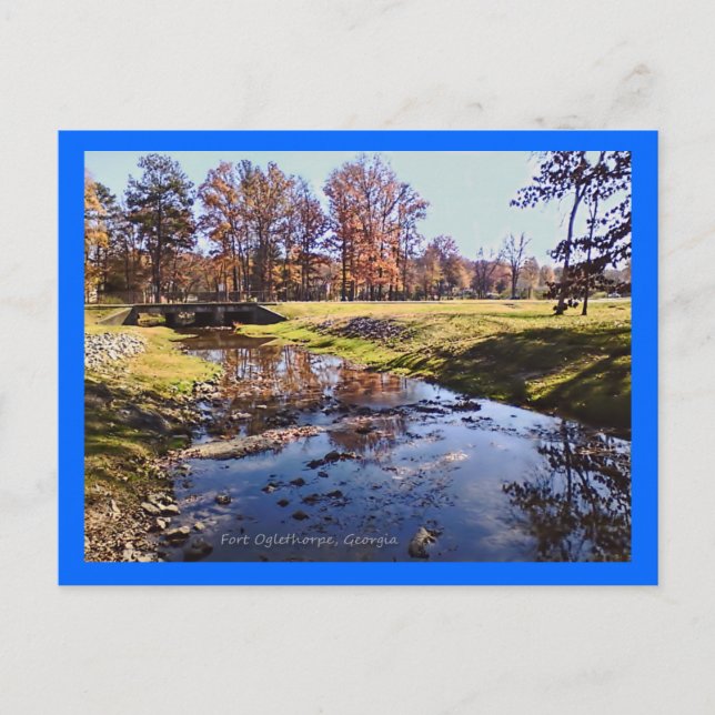Fort Oglethorpe, Georgia (Picture taken by Bill2) Postcard (Front)