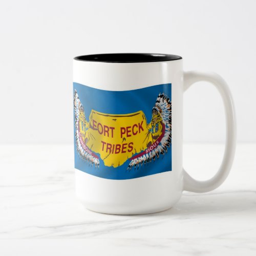 Fort Peck Assiniboine Flag Mug