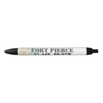 Fort Pierce FL Home Port Nautical Navigation Chart Blue Ink Pen
