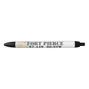 Fort Pierce FL Home Port Nautical Navigation Chart Pen
