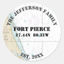 Fort Pierce Florida Nautical Envelope Seals