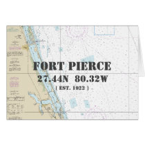 Fort Pierce Florida Nautical Navigation Chart