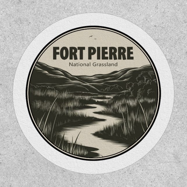 Fort Pierre National Grassland South Dakota Stream Patch (Front)
