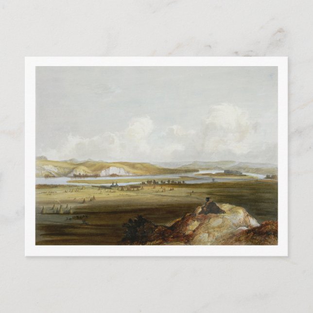 Fort Pierre on the Missouri, plate 10 from Volume Postcard (Front)