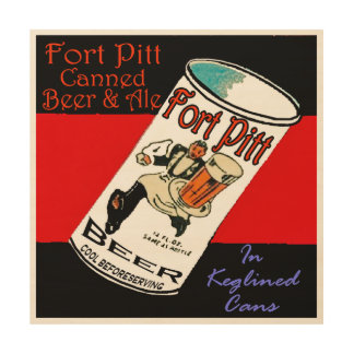 Fort Pitt Beer Wood Wall Art