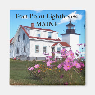 Fort Point Lighthouse, Maine Magnet