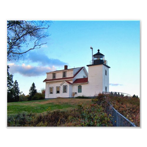 Fort Point Lighthouse Maine Photo Print