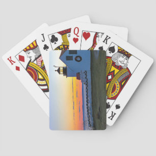 Fort Point Lighthouse, Maine Poker Cards